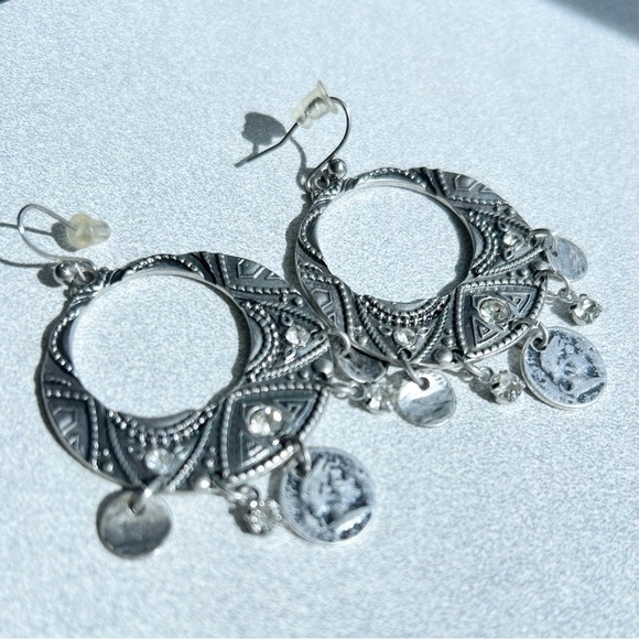 Chico's Boho-Inspired Hoop Earrings - Picture 3 of 5